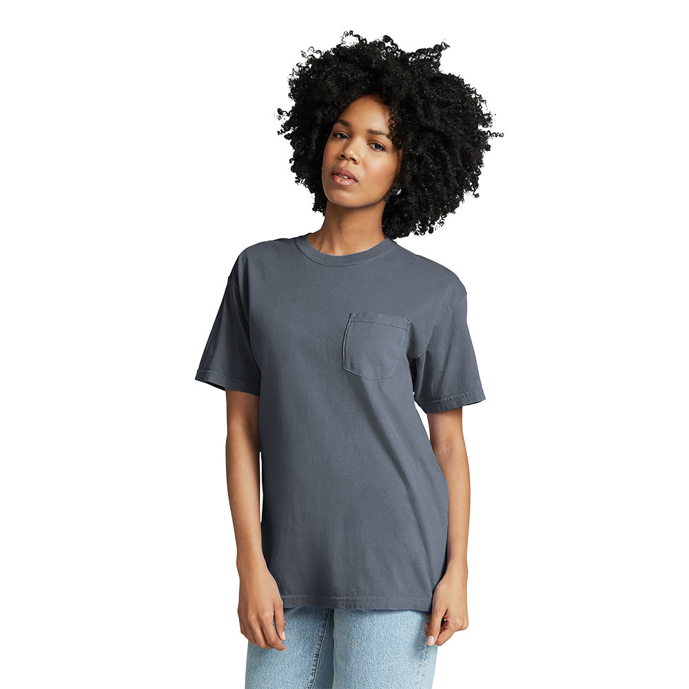 Comfort Colors ® Ladies Heavyweight Ring Spun Pocket Tee