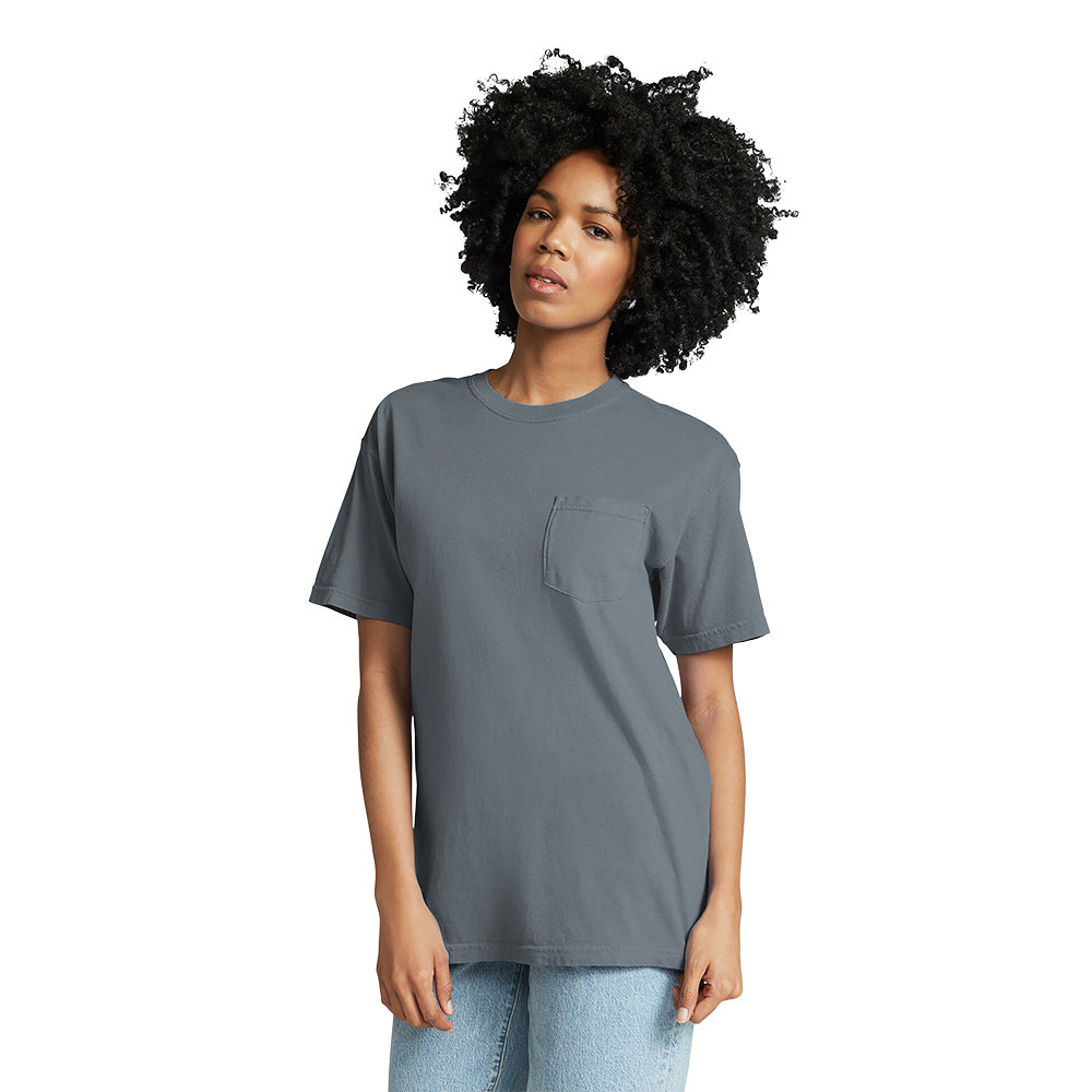 Comfort Colors ® Ladies Heavyweight Ring Spun Pocket Tee