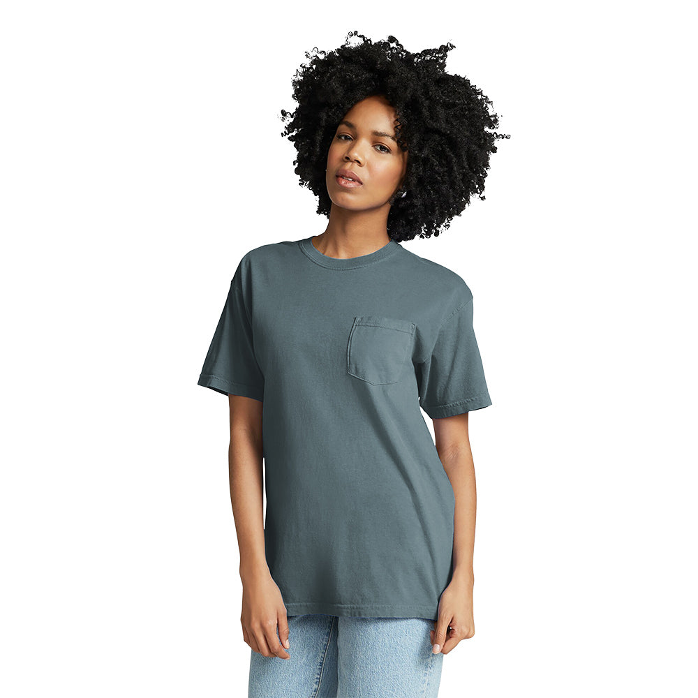 Comfort Colors ® Ladies Heavyweight Ring Spun Pocket Tee