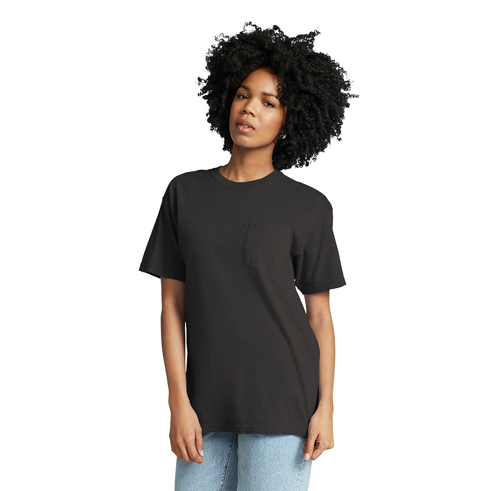Comfort Colors ® Ladies Heavyweight Ring Spun Pocket Tee