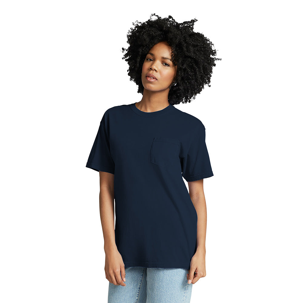 Comfort Colors ® Ladies Heavyweight Ring Spun Pocket Tee