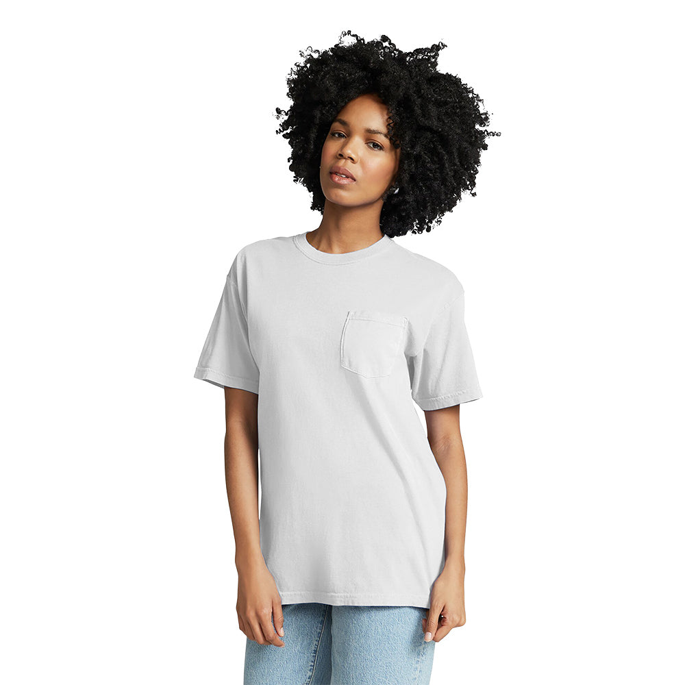 Comfort Colors ® Ladies Heavyweight Ring Spun Pocket Tee