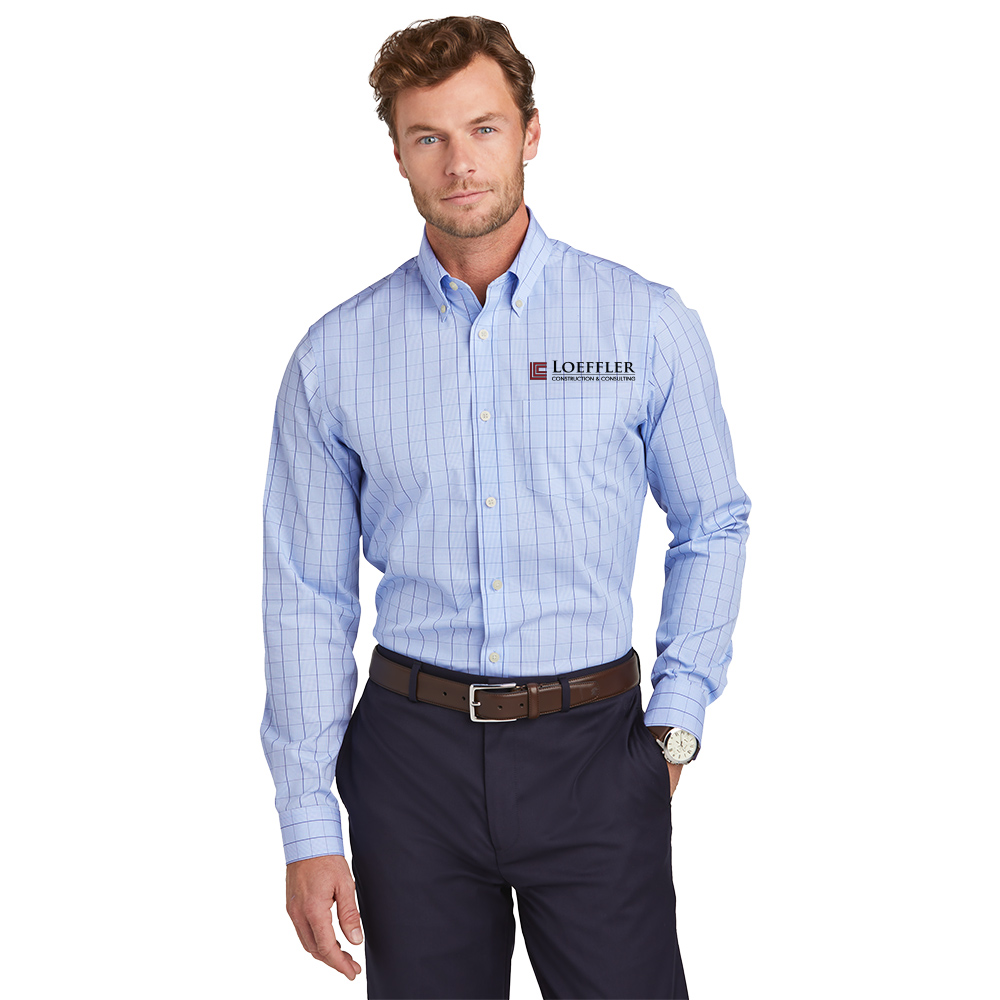 Brooks Brothers® Wrinkle-Free Stretch Patterned Shirt