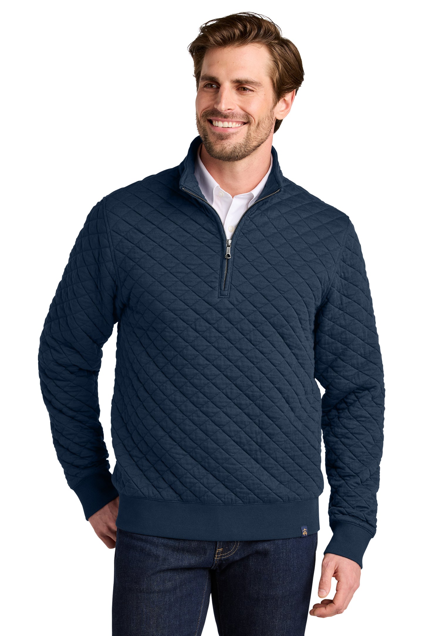 Brooks Brothers® Diamond Quilt 1/4-Zip