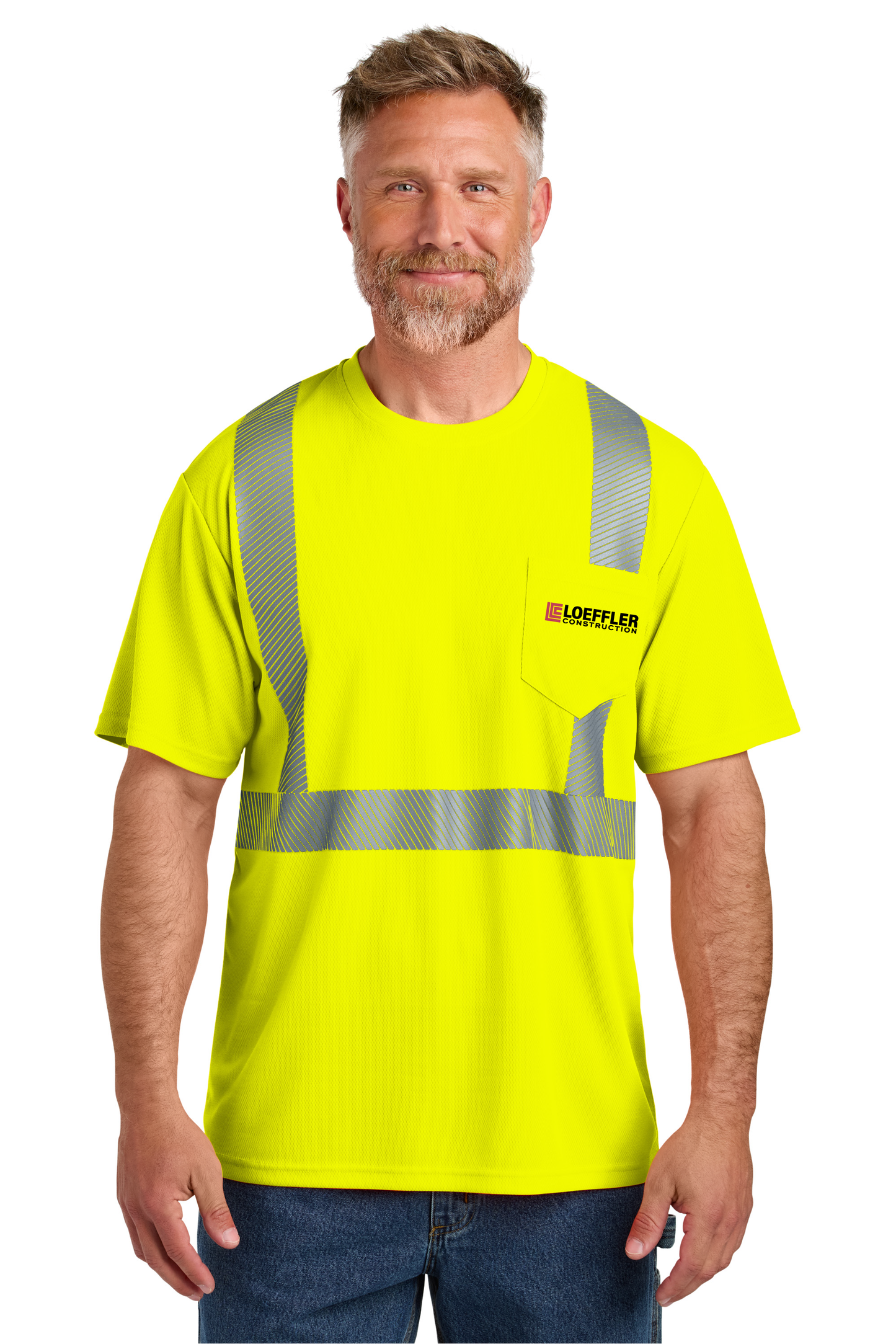 Cornerstone ANSI 107 Class 2 Segmented Tape Tee
