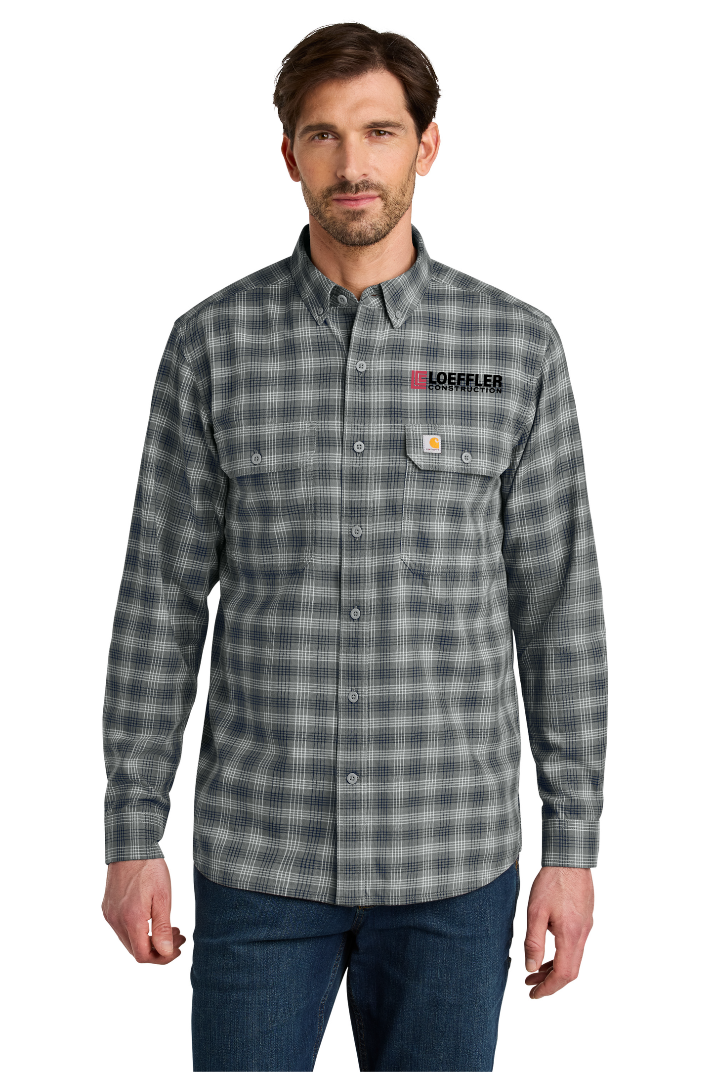 Carhartt® Rugged Flex® Plaid Long Sleeve Shirt