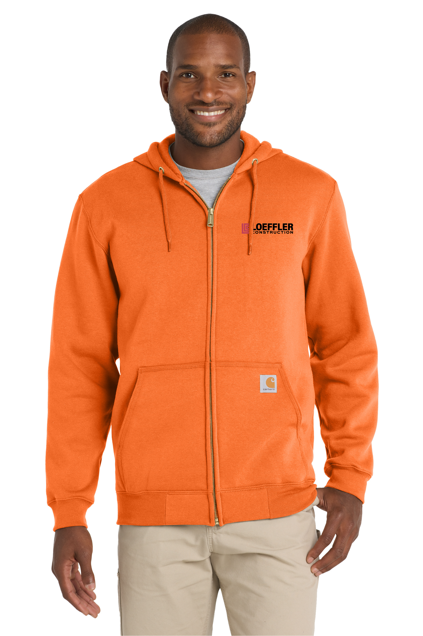 Carhartt Midweight Hooded Zip-Front Sweatshirt