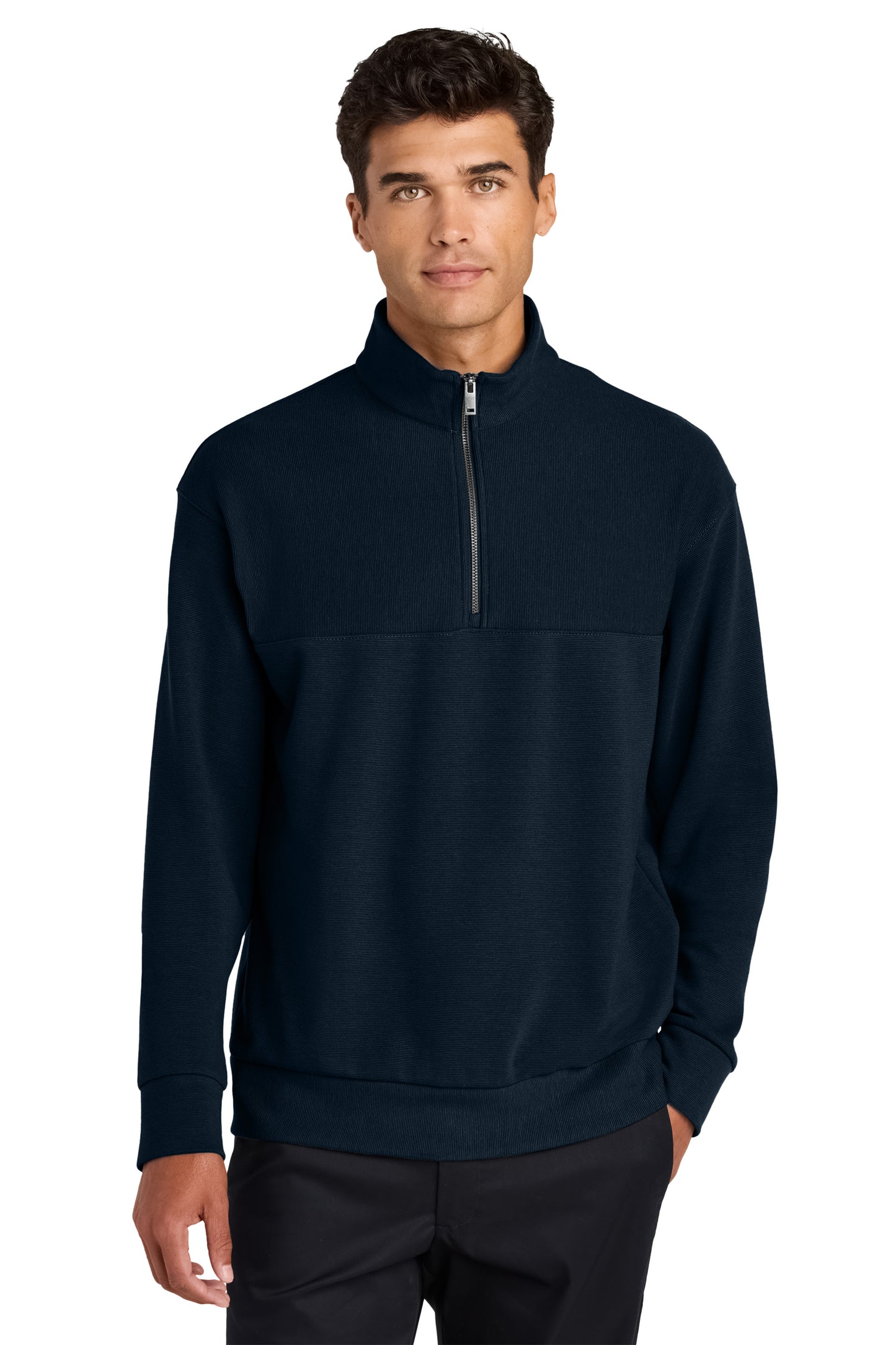 Mercer+Mettle® Linear Texture 1/4-Zip