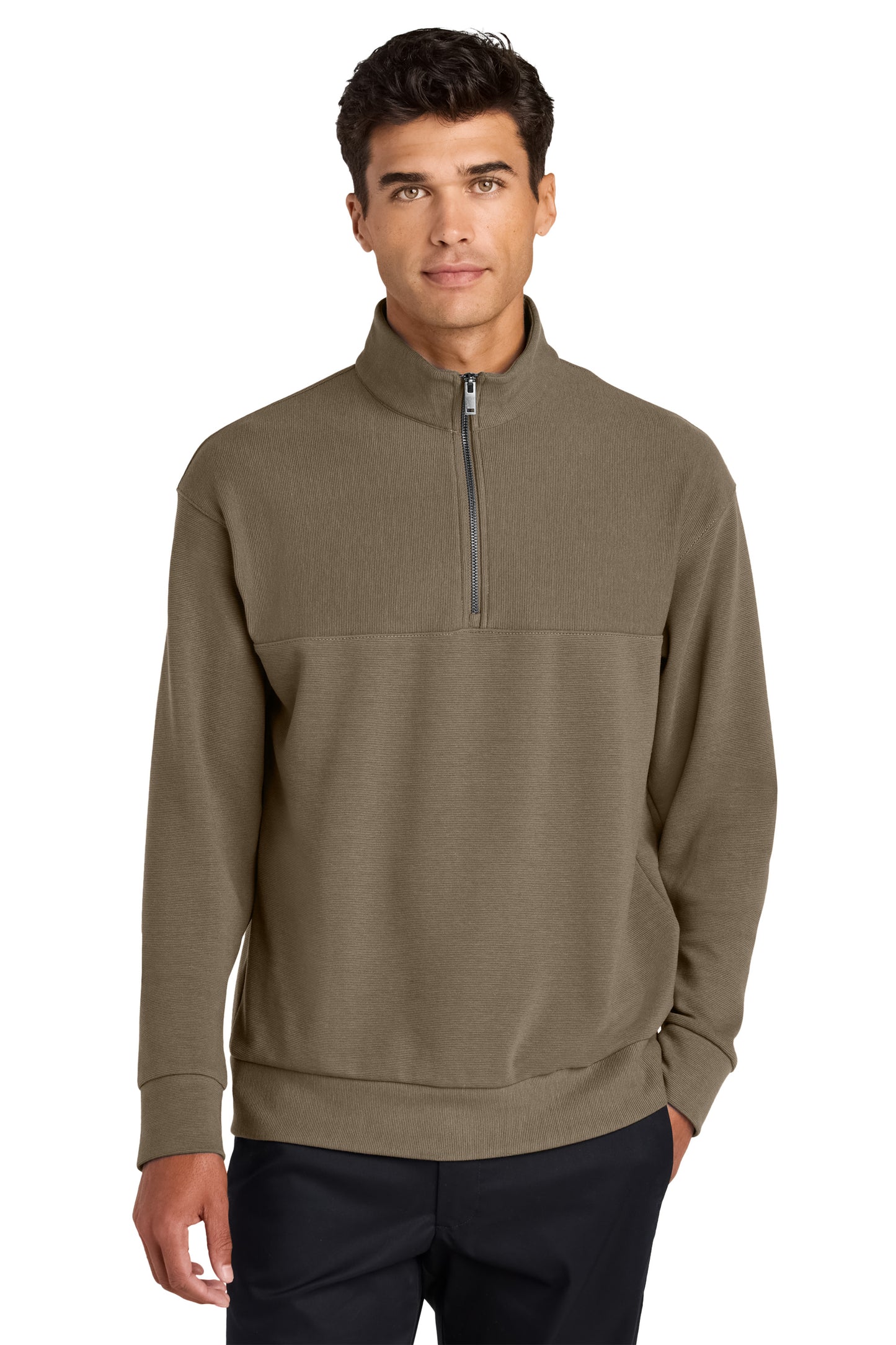 Mercer+Mettle® Linear Texture 1/4-Zip