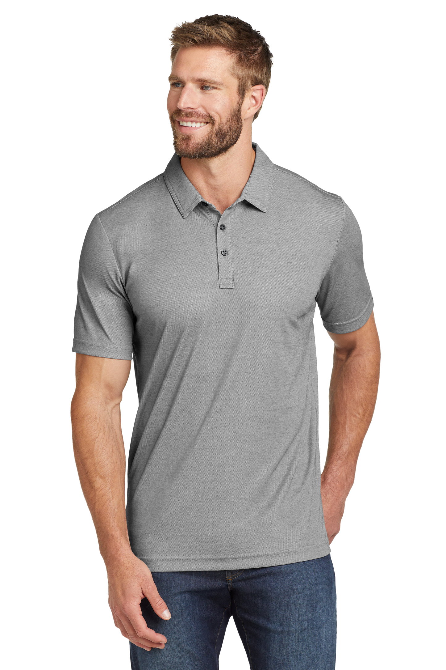 TravisMathew Oceanside Heather Polo