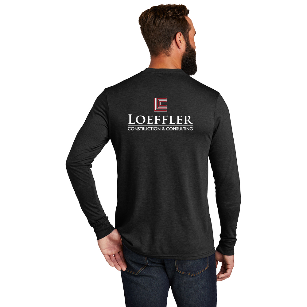 Allmade Men's Tri-Blend Long Sleeve Tee