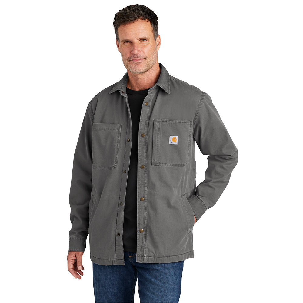 Carhartt® Rugged Flex® Fleece-Lined Shirt Jacket