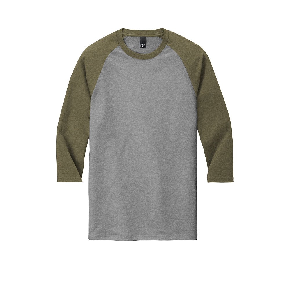 District Perfect Tri 3/4-Sleeve Raglan