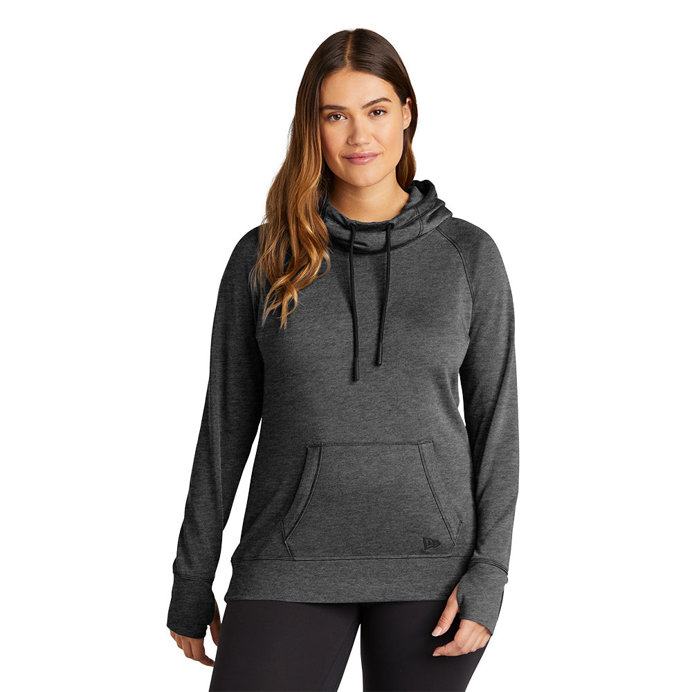 New Era Ladies Tri-Blend Fleece Pullover Hoodie