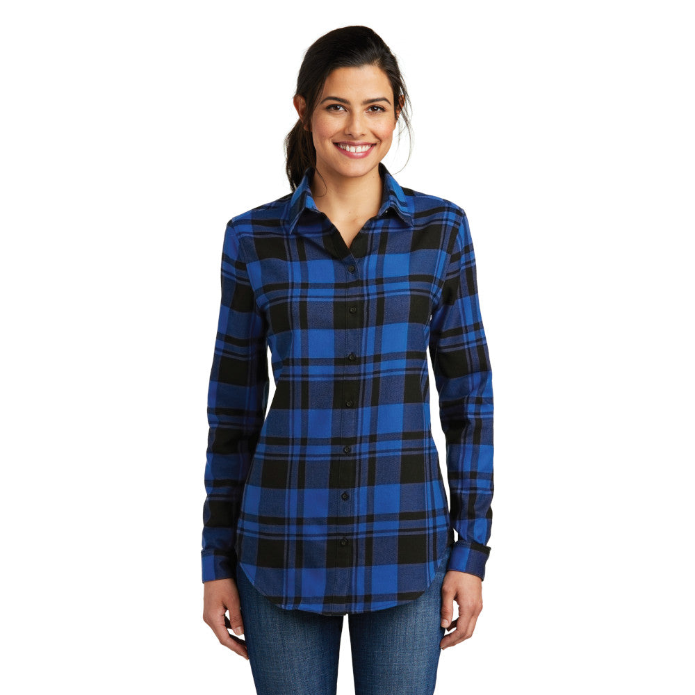 Port Authority Ladies Plaid Flannel Shirt