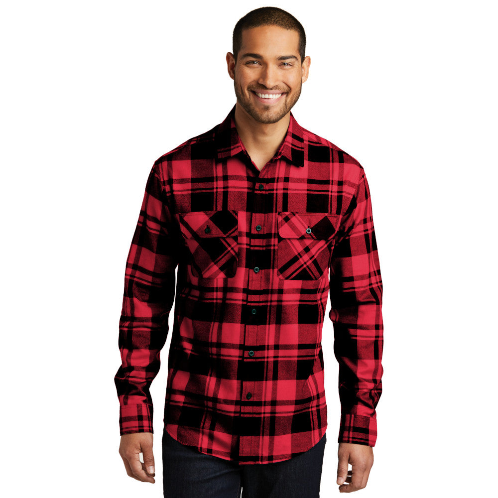 Port Authority Plaid Flannel Shirt