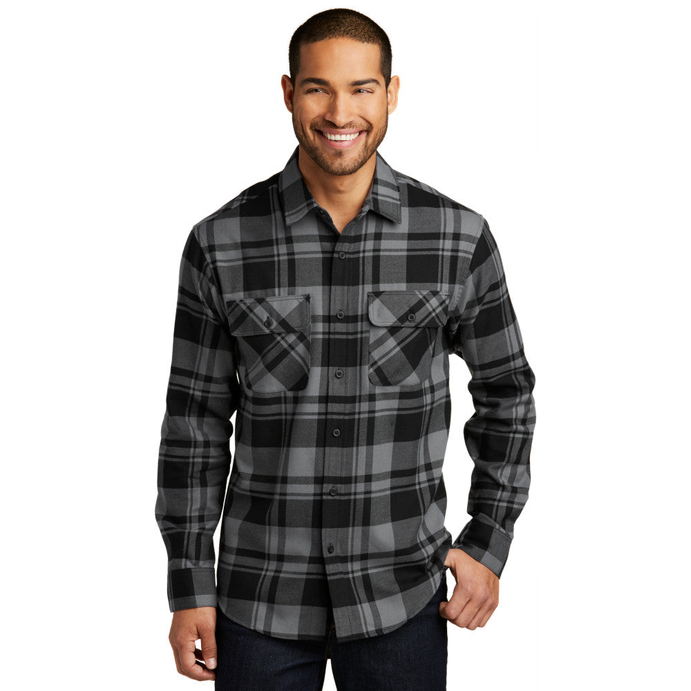 Port Authority Plaid Flannel Shirt