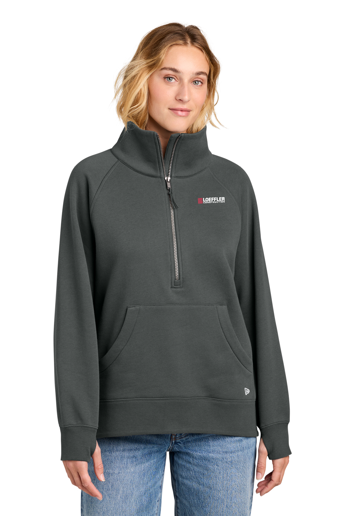 New Era® Women’s Heritage Fleece 1/2-Zip