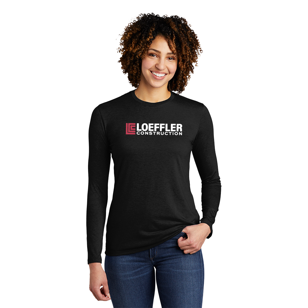 Allmade Women's Tri-Blend Long Sleeve Tee