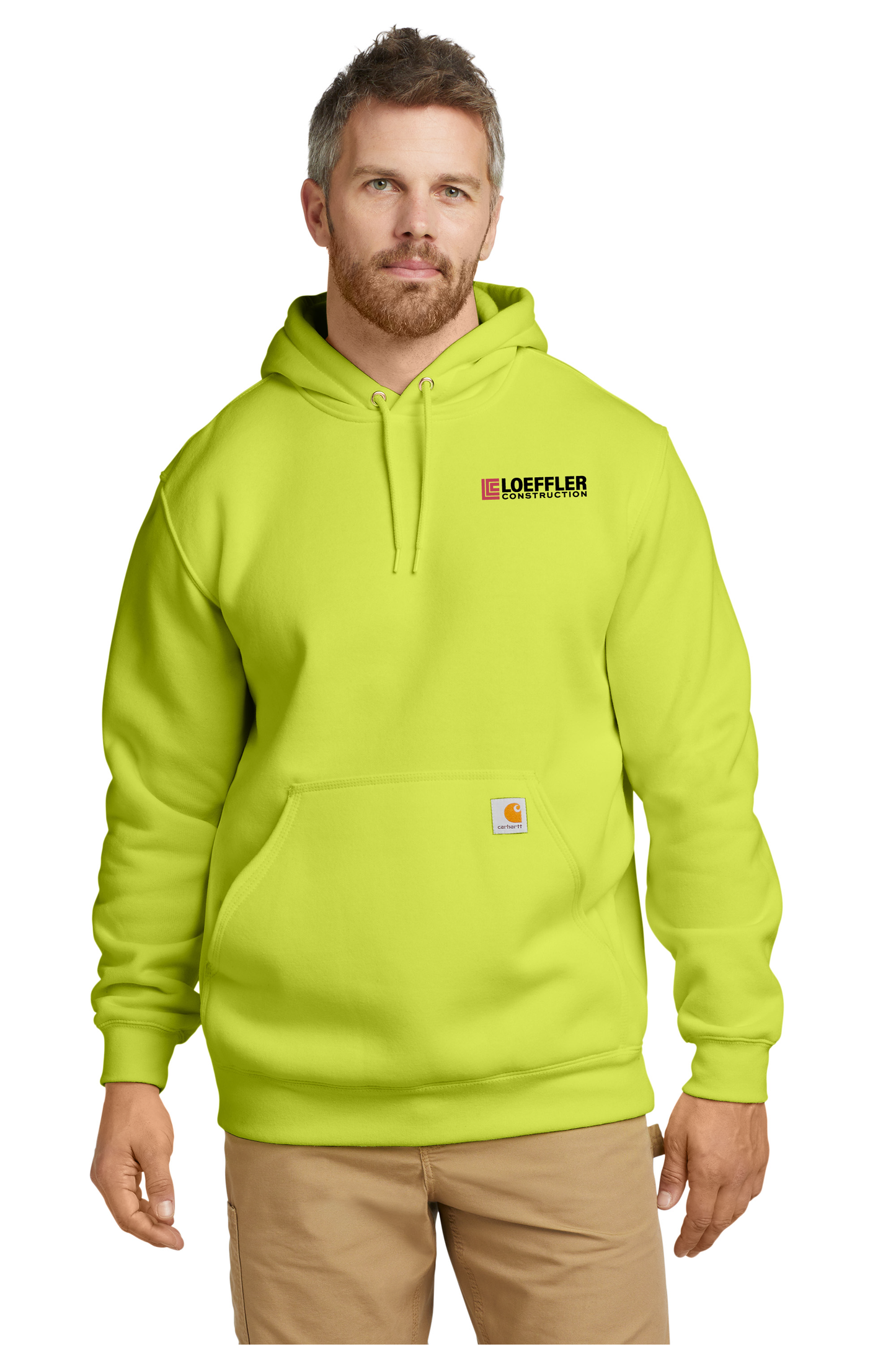 Carhartt Midweight Hooded Sweatshirt - Safety Colors