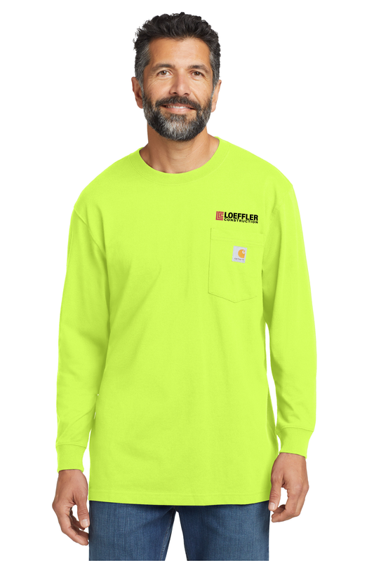 Carhartt Workwear Pocket Long Sleeve T-Shirt - Safety Colors