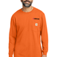 Carhartt Workwear Pocket Long Sleeve T-Shirt - Safety Colors