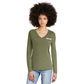 District® Women’s Perfect Tri® Long Sleeve V-Neck Tee