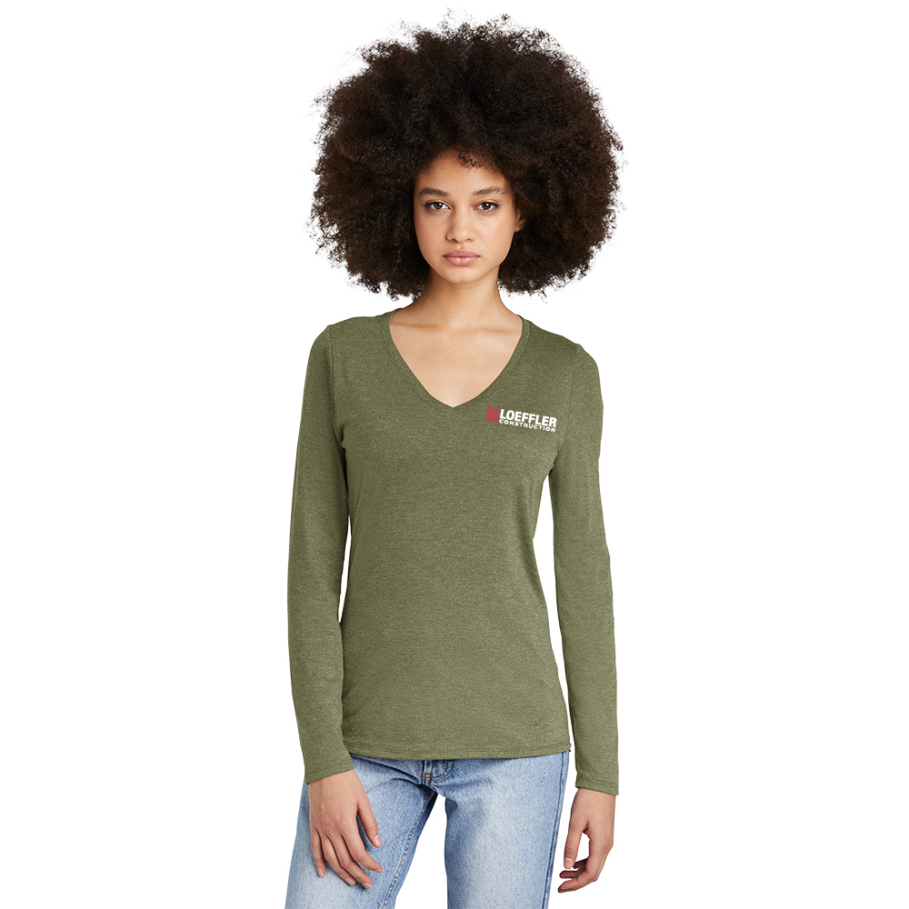 District® Women’s Perfect Tri® Long Sleeve V-Neck Tee