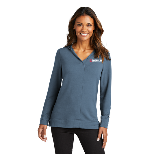 Port Authority Ladies Microterry Pullover Hoodie