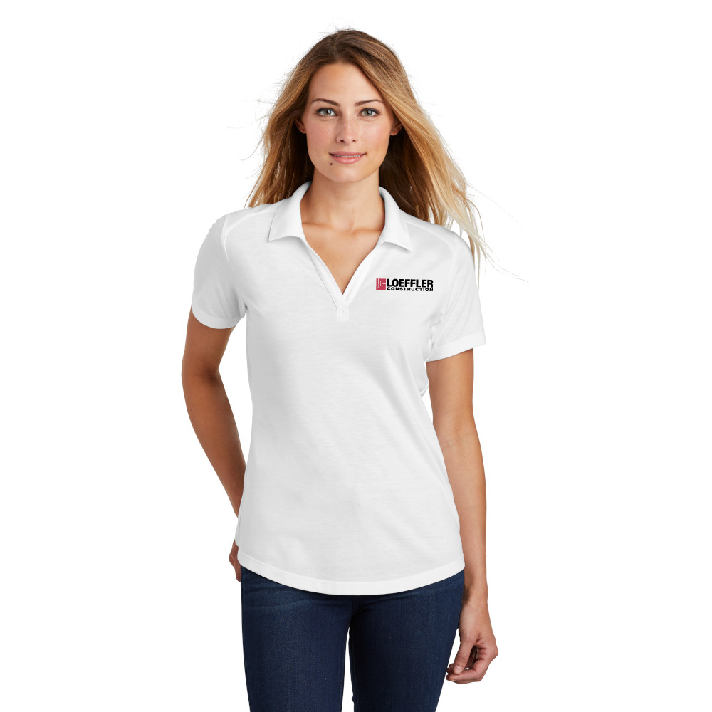 Sport-Tek Ladies Posi Charge Tri-Blend Wicking Polo