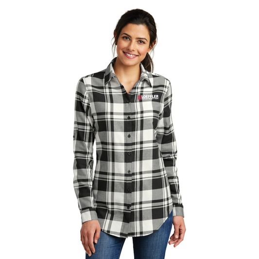 Port Authority Ladies Plaid Flannel Shirt