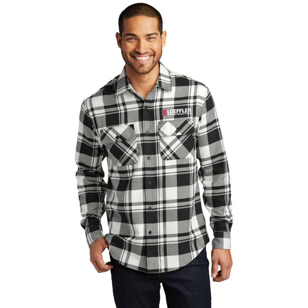 Port Authority Plaid Flannel Shirt